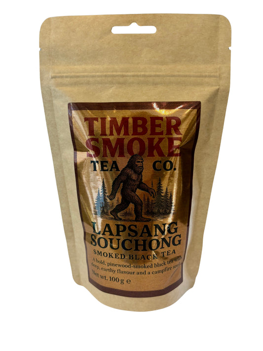 Timber Smoke Lapsang Souchong 100g Loose Leaf Smoked Black Tea